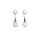 Pearl Drop Thread Earrings for Women