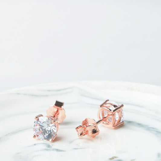 Couture Sparkle Stud Earrings For Women