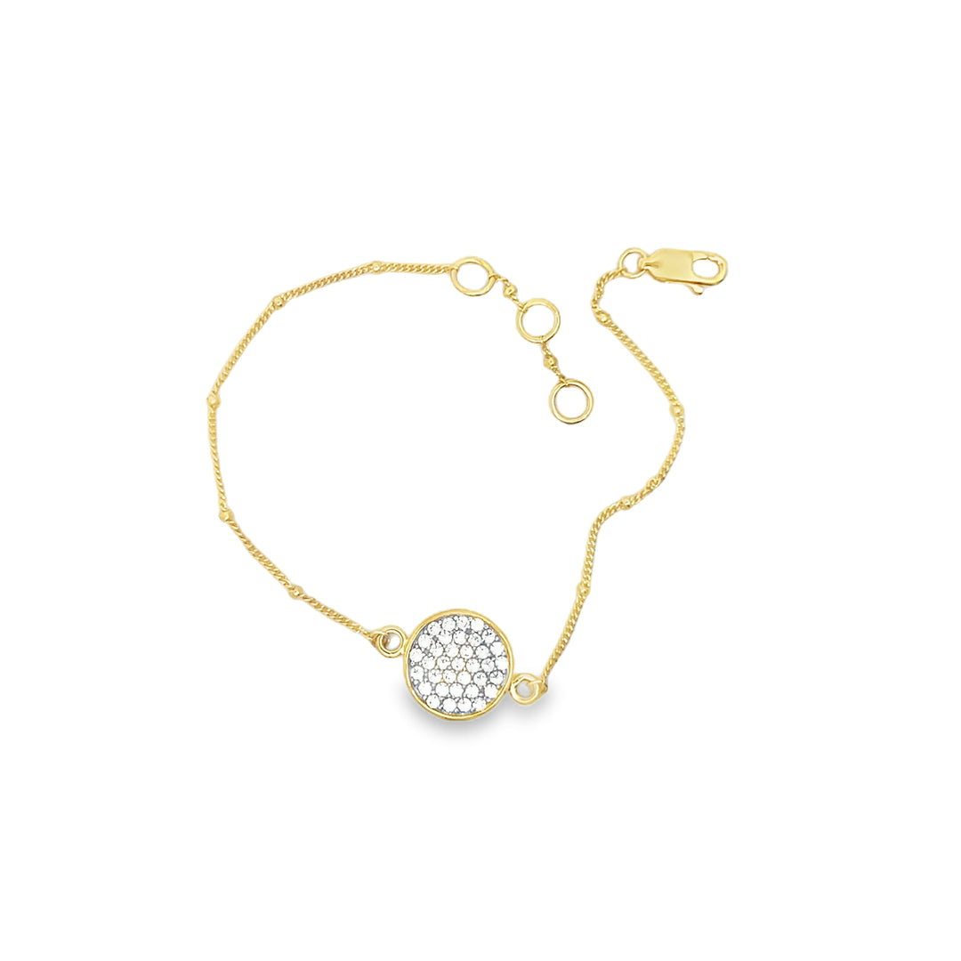 Aurist 18k Gold Plated Sterling Silver Bracelet
