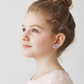 Ontique 925 Silver Ice Cream Shaped Studs Earrings For Kids