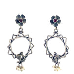 Load image into Gallery viewer, aroha-oxidised-earrings-for-women