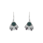 Load image into Gallery viewer, panache-silver-hook-earrings