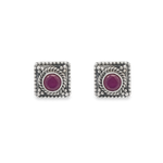 Load image into Gallery viewer, silver-hue-stud-earrings