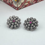 Load image into Gallery viewer, Srishti Oxidised Silver Earrings for Women