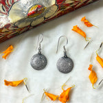 Load image into Gallery viewer, trishla-oxidised-silver-earrings