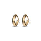 Golden Essence Hoops Earrings