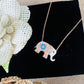 Sterling Silver Chain with Elephant Pendant Jewellery