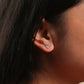 Hearty Diamond Stud Earrings