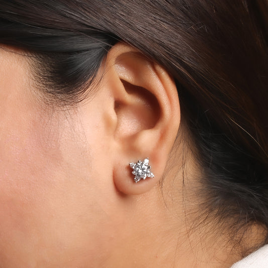 Spark to you Swarovski Diamond Stud Earring