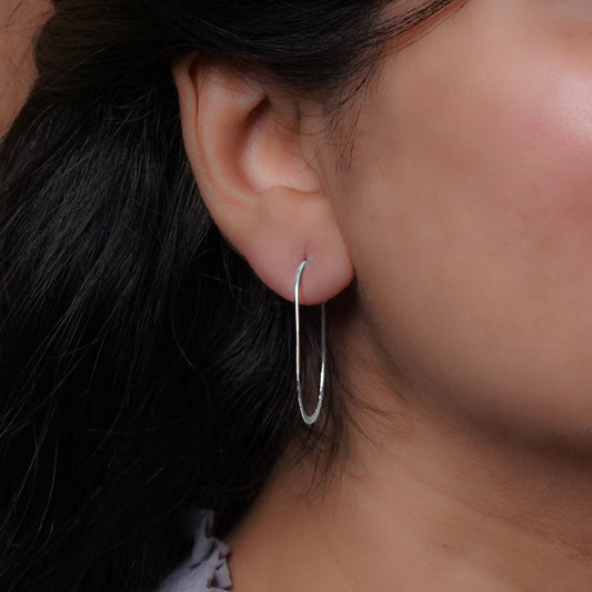 Wired Hoop Earrings for Women