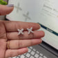 Jasmine Bloom Diamond Stud Earrings