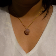 Solstice 18K Gold Plated Sterling Silver Pendant Chain Necklace