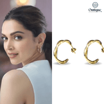 Load image into Gallery viewer, Gilded Hoop Earrings For Women
