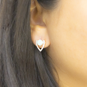 Tara 18k Gold Plated Sterling Silver Earrings