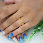 Gleam Sterling Silver Adjustable Ring