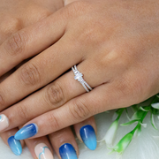 Solace Sterling Silver Adjustable Ring