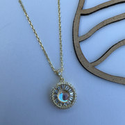 Pearl Radiance Golden Sterling Silver Pendant Chain