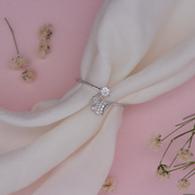 Lustre Sterling Silver Adjustable Ring