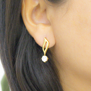 Illume 18k Gold Plated Sterling Silver Earrings