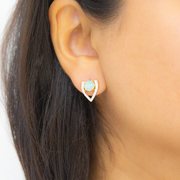 Ora 18k Gold Plated Sterling Silver Earrings