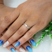 Allure Sterling Silver Adjustable Ring