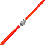 Load image into Gallery viewer, Silver Lotus Rakhi
