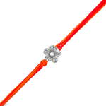 Load image into Gallery viewer, Silver Daffodil Rakhi
