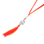Load image into Gallery viewer, Silver Elephant Lumba Rakhi for Bhabhi

