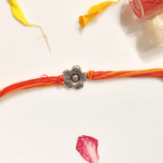 Silver Daffodil Rakhi