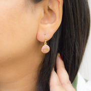 Liora Drop 18k Gold Plated Sterling Silver Earrings