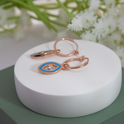 Evil Eye 18K Gold Plated Sterling Silver Earrings