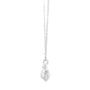 Pearl Blossom Sterling Silver Pendant Chain