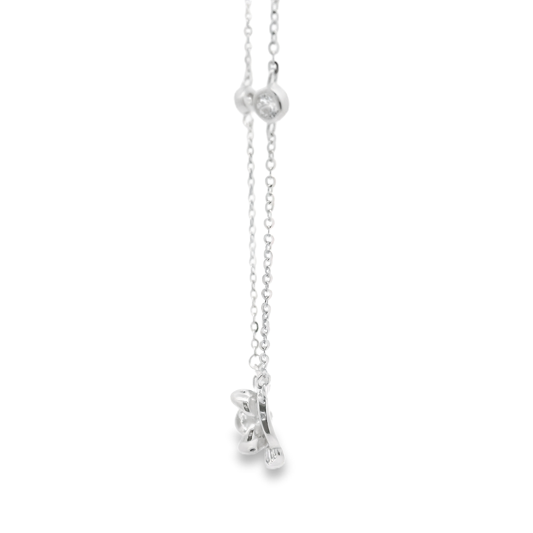 Radiant Aura Sterling Silver Pendant Chain