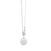 Aurora Pearl Sterling Silver Pendant Chain