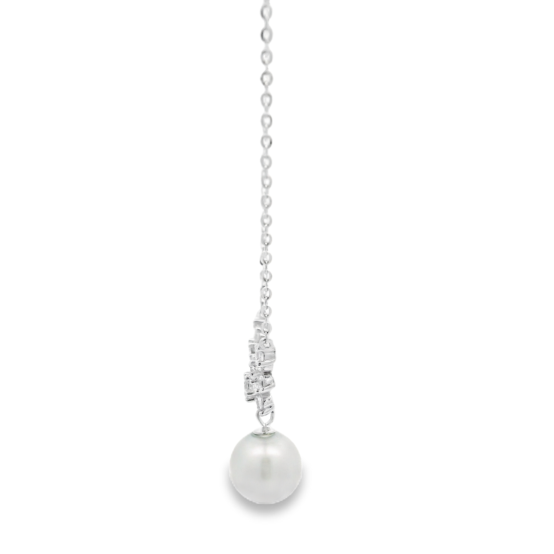 Aurora Pearl Sterling Silver Pendant Chain