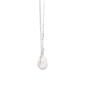 Starry Pearl Sterling Silver Pendant Chain