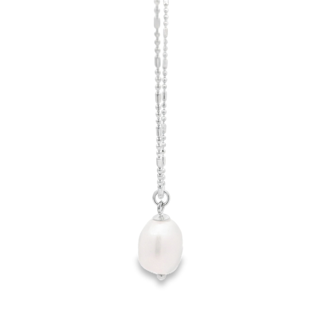 Mystic Pearl Sterling Silver Pendant Chain