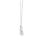 Load image into Gallery viewer, Crystal Swan Sterling Silver Pendant Chain
