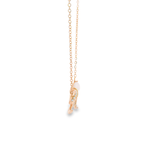 Load image into Gallery viewer, Twisted Vow Rose Golden Plated Sterling Silver Pendant Chain
