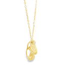 Load image into Gallery viewer, Eternal Frame Golden Sterling Silver Pendant Chain
