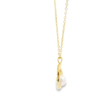 Load image into Gallery viewer, Pearl Blossom Golden Sterling Silver Pendant Chain
