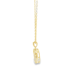 Load image into Gallery viewer, Pearl Radiance Golden Sterling Silver Pendant Chain
