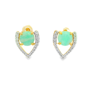 Ora 18k Gold Plated Sterling Silver Earrings