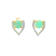 Ora 18k Gold Plated Sterling Silver Earrings
