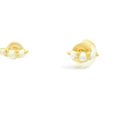 Dewi Pearl 18k Gold Plated Sterling Silver Earrings