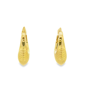 Ziva 18k Gold Plated Sterling Silver Earrings