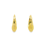 Ziva 18k Gold Plated Sterling Silver Earrings