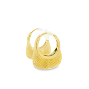 Ziva 18k Gold Plated Sterling Silver Earrings