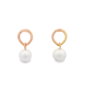 Orin Rose Gold 18k Gold Plated Sterling Silver Earrings