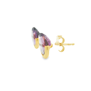 Viora 18k Gold Plated Sterling Silver Earrings